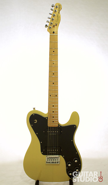 Squier Telecaster Custom P-90 TV Yellow | Reverb