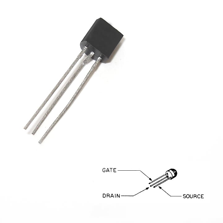 N-FET Input Transistor for US Thomas Vox V1123, V1133, V1143 and V1153/4 Amplifiers - aka #86-5095-2 image 1