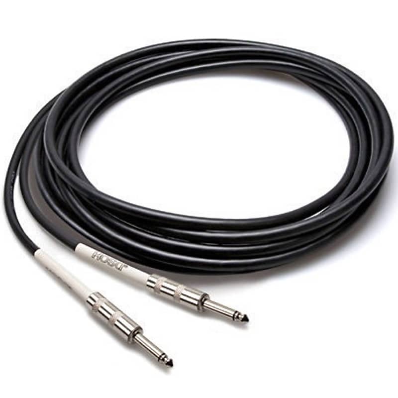 Hosa GTR-225 1/4" to Same Guitar Bass Keyboard Instrument Cable 25ft image 1