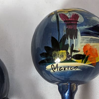 Handmade Traditional Wooden Maracas - Made in Mexico image 3