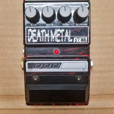 DOD FX86 Death Metal Blood Splatter Made In USA | Reverb