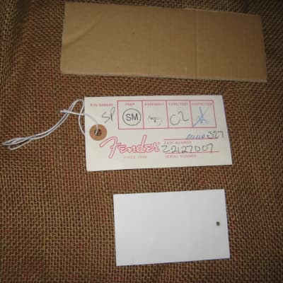 Fender Dealer Display Sign W/ Hang Tags Set of 3  1990's image 4