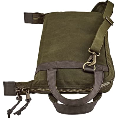 Meinl Waxed Canvas Stick Bag - Forest Green