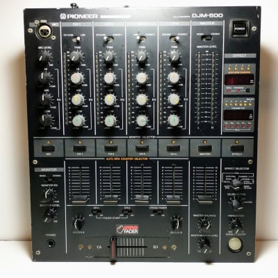 Pioneer DJM-500 4-Channel Professional DJ Mixer W/New Mini ...