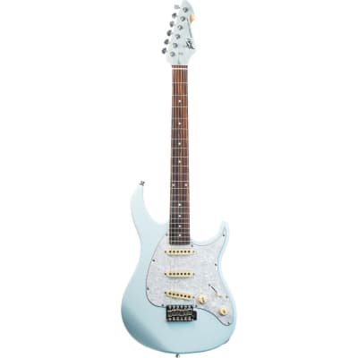 Peavey Raptor® Custom Electric Guitar with Single Coil Pickups and Tremolo -  Columbia Blue for sale