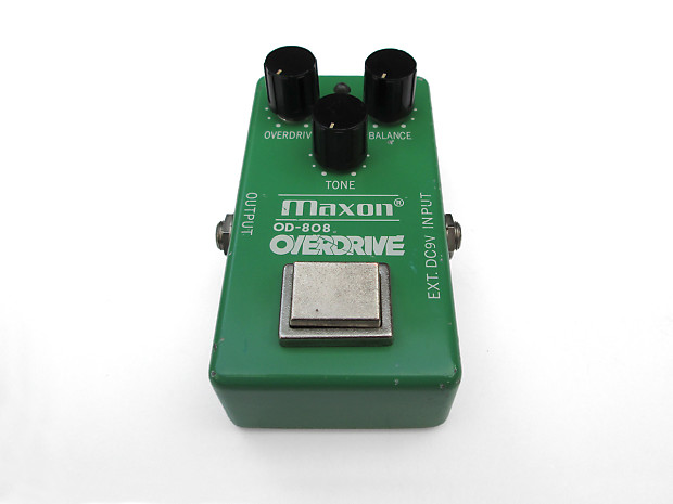 【Maxon】 OD-808 ヴィンテージ tube screamer Classic gear: Maxon Overdrive and Ibanez Tube Screamer