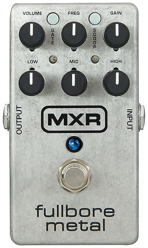 MXR M116 Fullbore® Metal High Gain Distortion Guitar Effects Pedal image 1