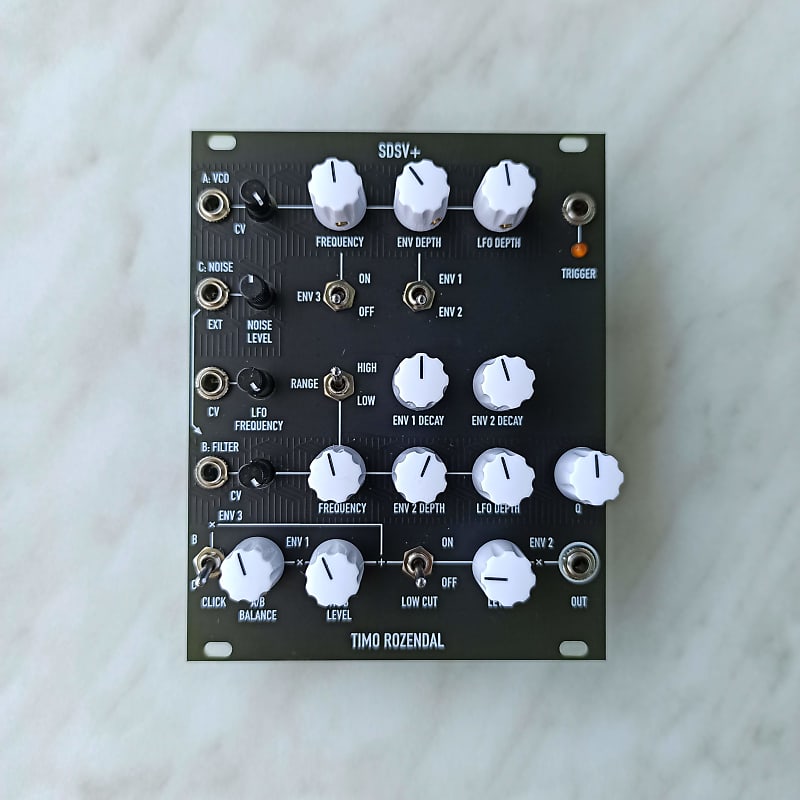 Simmons SDSV+ TImo Rozendal Eurorack Clone 2019 - NEW - 12 | Reverb