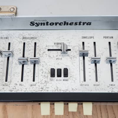 1970s Farfisa Syntorchestra Vintage Analog Polyphonic Synthesizer Italy image 3
