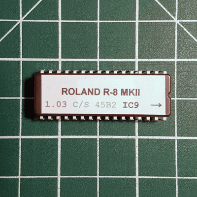 Roland R-8 MK2 OS v1.03 Final EPROM Firmware Upgrade KIT / Brand New ROM Update Chip R8 MKII