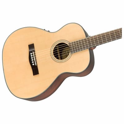 Fender 0962713221 CT-140SE NAT W/C Acoustic Electric Guitar w/ Case, Stand, and Tuner image 7