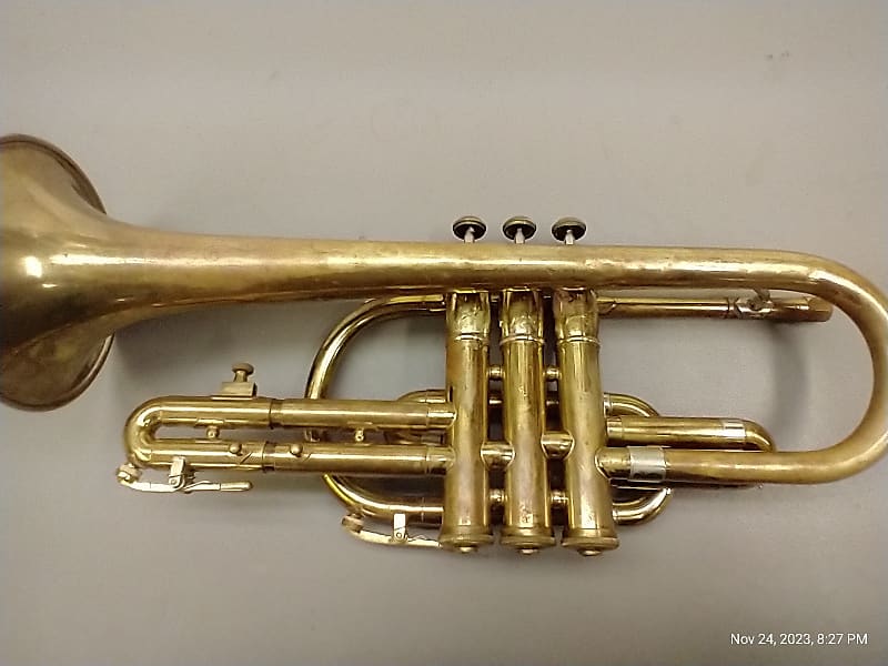 OLDS AMBASSADOR 19581959 lacquered brass Reverb