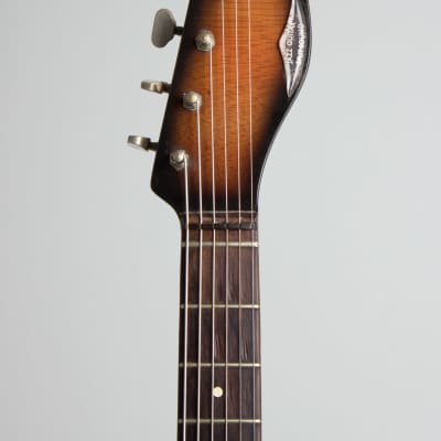 Burns  Jazz Split Sound Solid Body Electric Guitar (1965), ser. #9714, original black hard shell case. image 5