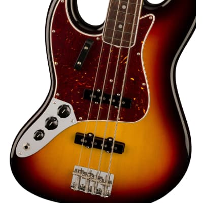 Fender American Vintage II 1966 Jazz Bass Left-Hand Rosewood Fingerboard - 3-Color Sunburst for sale