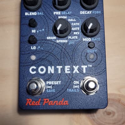 Red Panda Context V1 Reverb Digital Reverberator Guitar