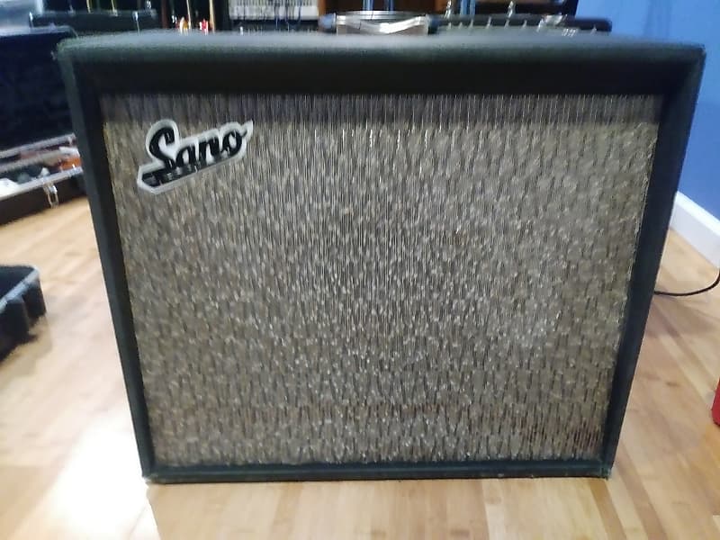 Vintage Sano 20W Point to Point Tube Combo Amp Late 1965/Early 1966 with CTS Alnico 12" Speaker Ampe image 1