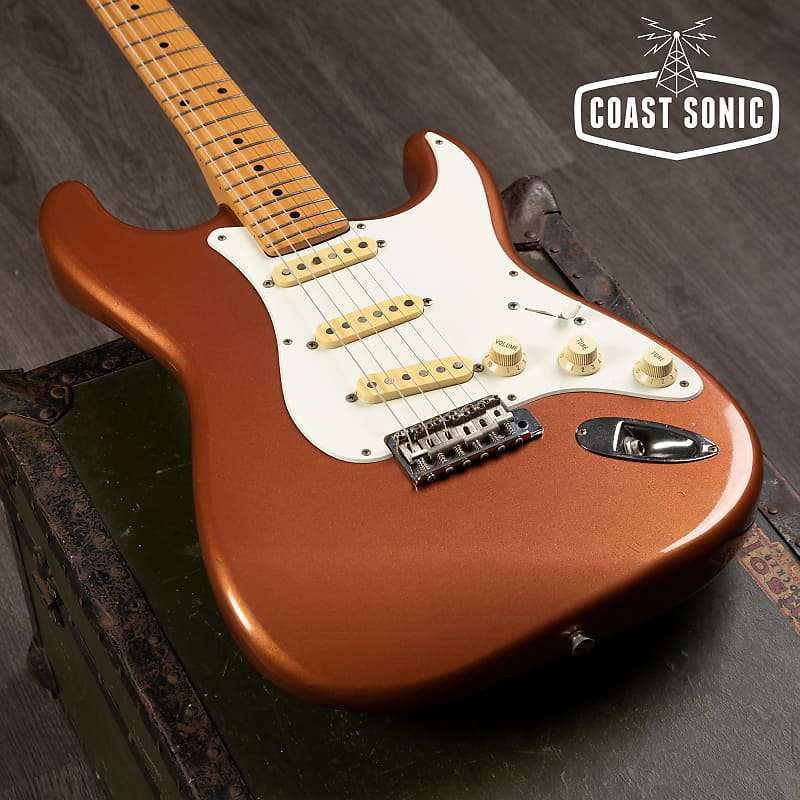 1989 Fender Stratocaster ST-500V made in Japan Copper
