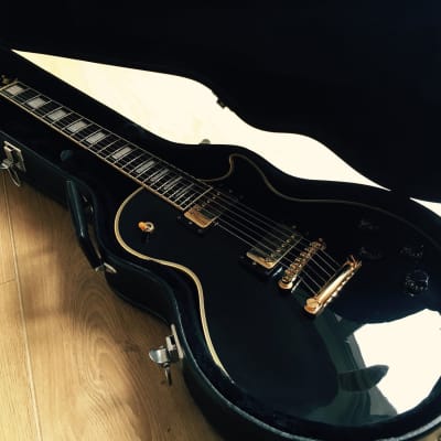レスポール　les paul custom エピフォン　日本製　富士弦 Yahoo!オークション -「エピフォン レスポール フジゲン」の落札