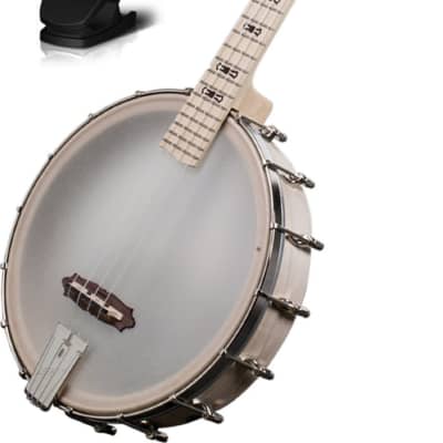 Deering GUK Goodtime 4-String Banjo-Ukulele Bundle image 6