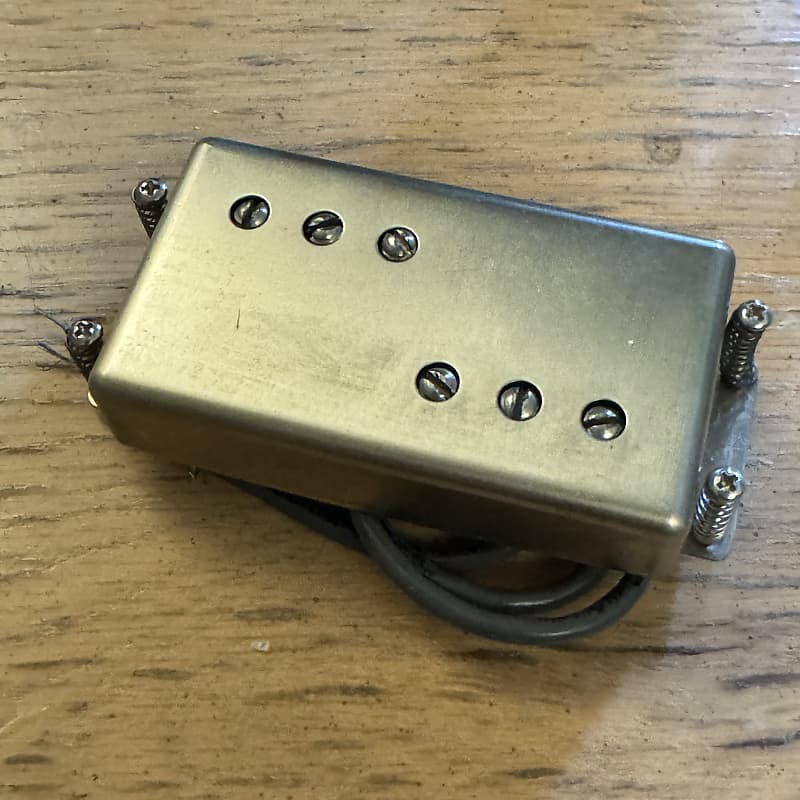 Fender Reissue Raw Nickel Wide Range Humbucker Neck Bridge | Reverb UK