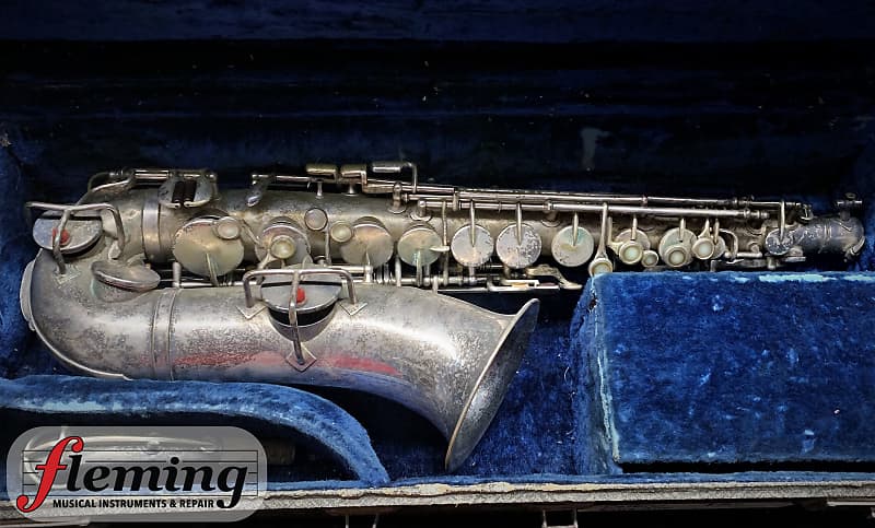 King H.N. White Model Alto Saxophone (1923) | Reverb