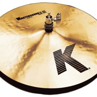 Brand New Zildjian K0909 K Series 14" Mastersound Hi-Hat Cymbals for Drums image 1