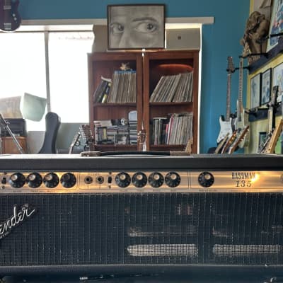 1978 Fender Bassman 135 Head and 4x12 Cabinet | Reverb