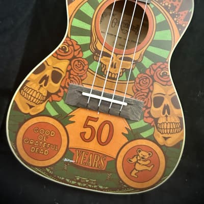 Alvarez GDU26C Ukulele Grateful Dead - Saint | Reverb