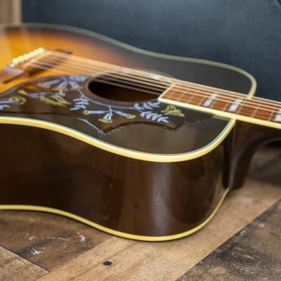 Gibson Custom Shop Hummingbird VS 2010 Vintage Sunburst Acoustic Electric Guitar w/ OHSC image 13