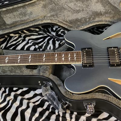 NEW ! Epiphone Dave Grohl DG-335 Semi-hollowbody Electric Guitar - Pelham Blue - In-Stock! - Authorized Dealer image 11