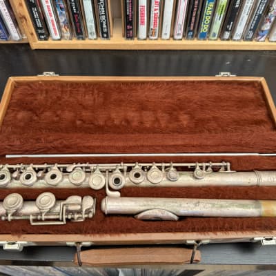 Artley - Nogales, AZ 15-0 Open Holed Flute 1950s - Silver image 1