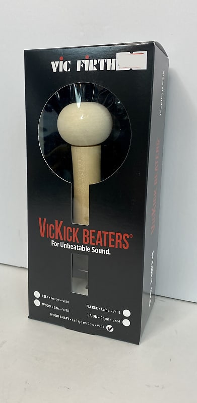 Vic Firth VicKick Beater VKB5 - Wood Shaft