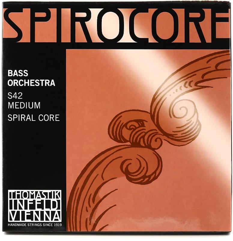 Thomastik-Infeld S42 Spirocore Orchestra Double Bass String Set - 4/4 Size image 1