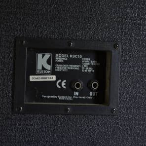 Kustom Audio KSC10 10" Monitor Passive PA Speaker image 9