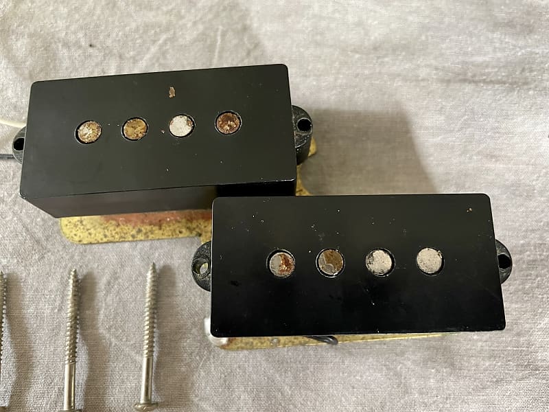 1974 Fender Precision Bass Stock Pickup Set Reverb 1430