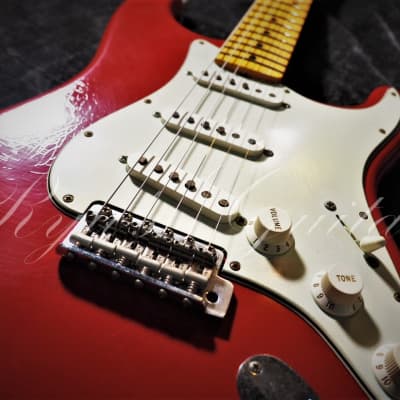 Fender Custom Shop 69 Stratocaster Limited Closet Classic 2013 Dakota Red image 4