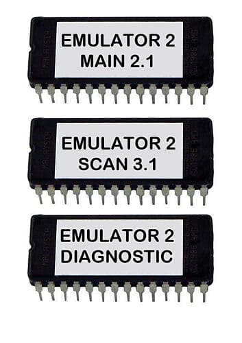 E-MU Emulator II OS 3.1 ROM Upgrade Kit w/Debug EPROM *Latest OS* image 1