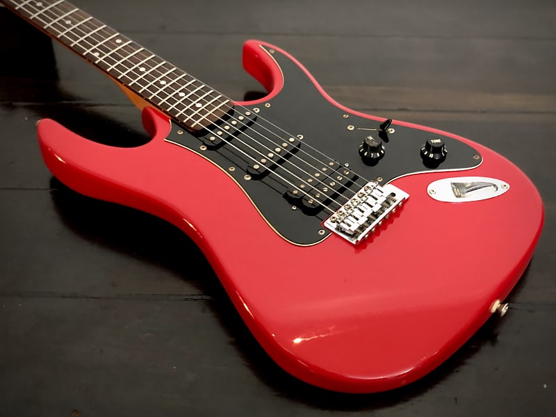 Greco Destination of a Rock Addict 1993 Red / Black (Japan Super  Stratocaster)