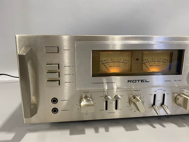 Vintage Rotel RA-1412 - Stereo Integrated Amplifier. | Reverb