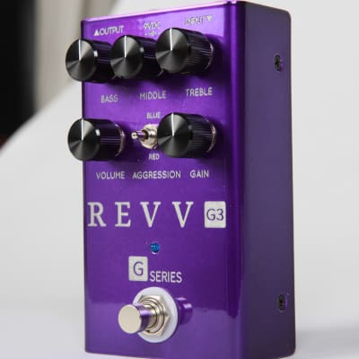 REVV G3 Pedal - Preamp, Overdrive, Distortion - In Stock image 2