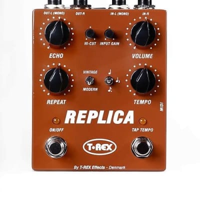 T-Rex Replica True Stereo Tap Delay image 1