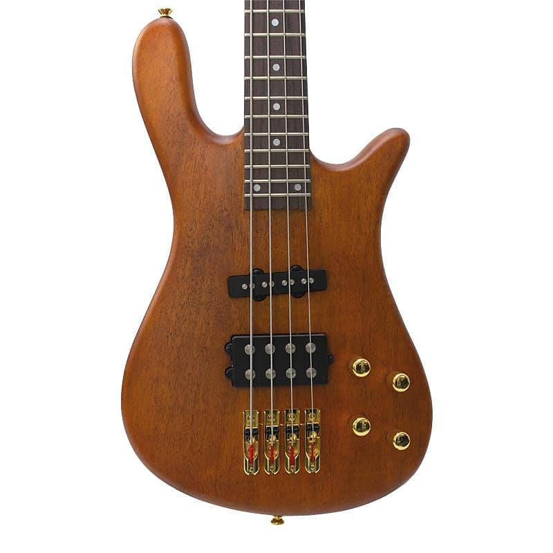 SX Electric Bass Curved Body, Natural | Reverb
