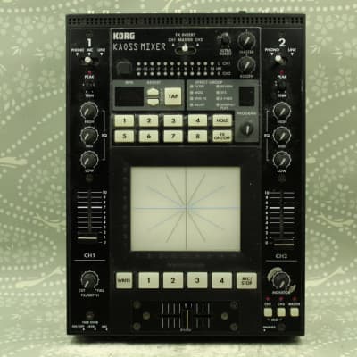 Korg KM-2 Kaoss Mixer With AC Adapter Dynamic DJ Mixer Made in 