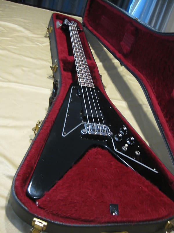 Gibson V-Bass 1981 Black image 1