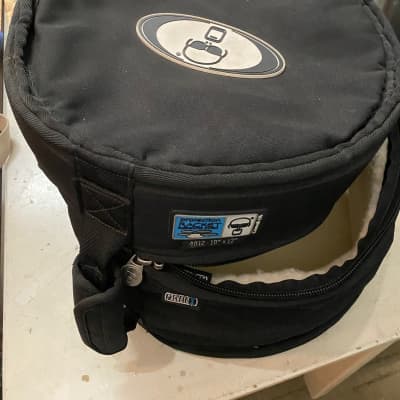 Precision Drum Company 10x9 Tom Tom 2000s - Blue and purple marine pearl with Rackete X soft case image 9