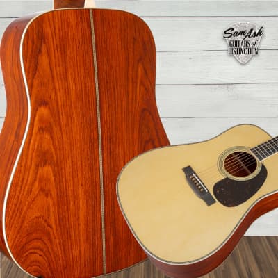 Martin Custom Dreadnought Acoustic Guitar Engelman Spruce Cocobolo for sale