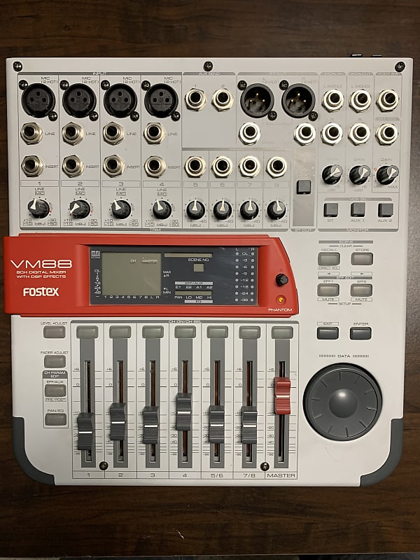Fostex VM88 8チャンネルデジタルミキサー - DJ機材ブランド 品 通販