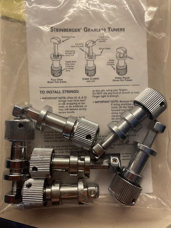 Steinberger Gearless tuners Gibson Reverb