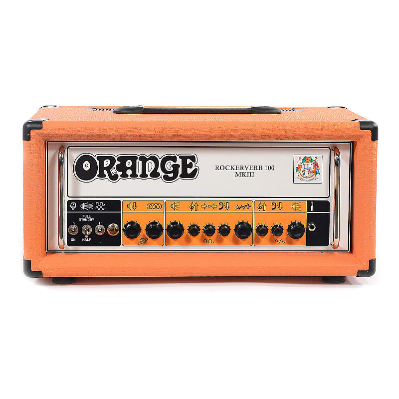 Immagine Orange Rockerverb 100 MK III 2-Channel 100-Watt Guitar Amp Head - 1