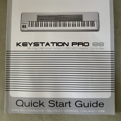 M-Audio Keystation Pro 88 MIDI Keyboard Controller | Reverb